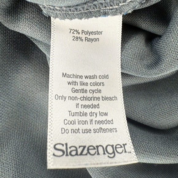 Slazenger Men’s Blue Golf Quarter-Zip Pullover - Picture 4 of 4